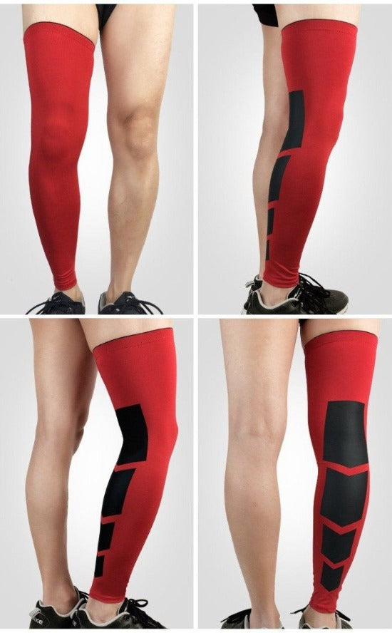Thigh-High Neoprene Compression Leggings: 1 Pair for Support